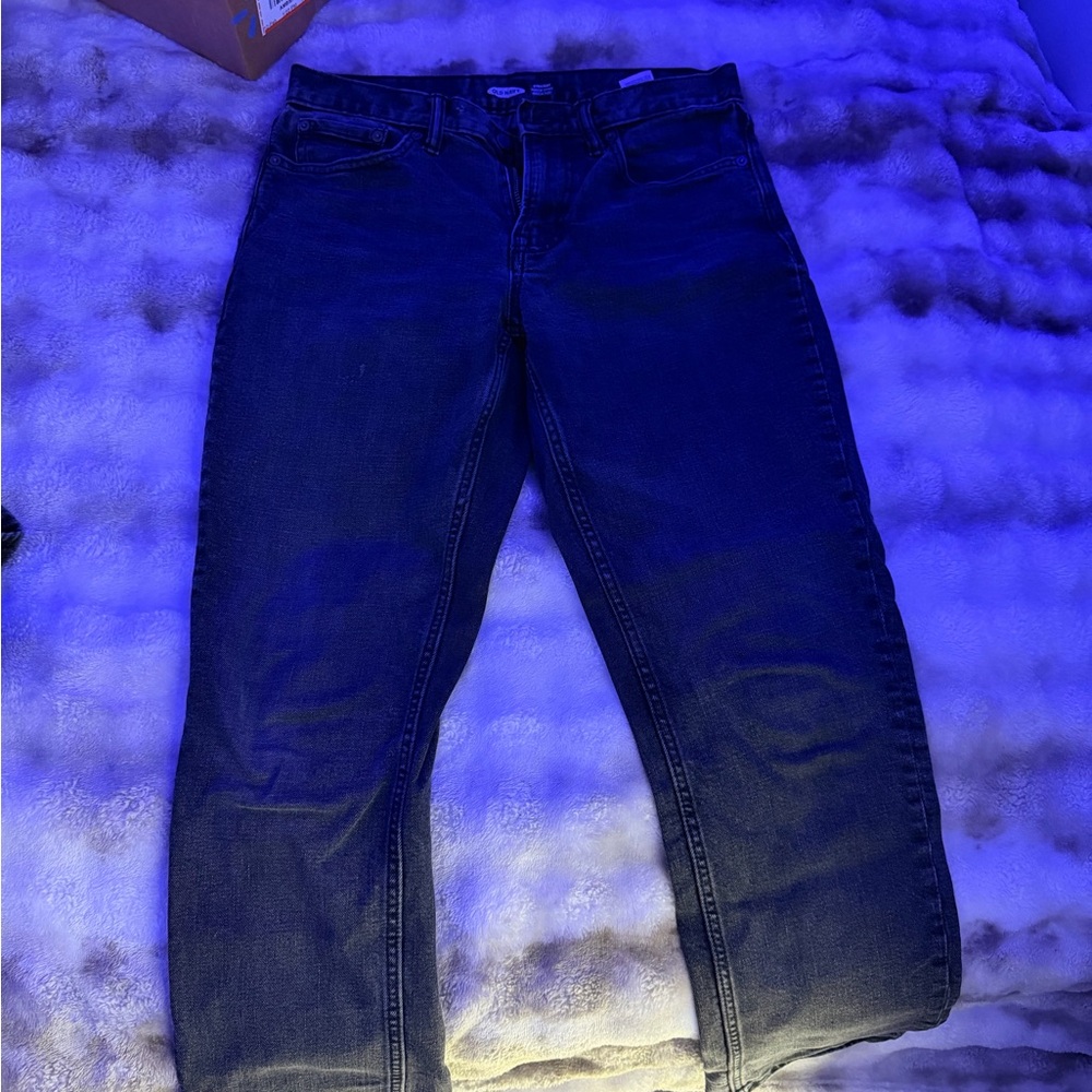 Dark Blue Denim Jeans